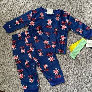 Genuine Merchandise By Genz Kids Chicago Cubs Pajama set